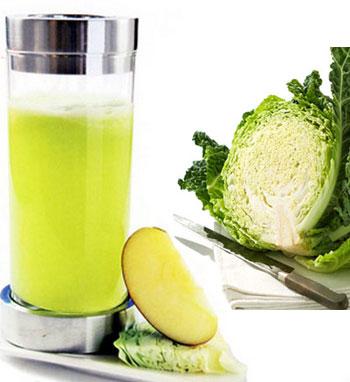 Nước ép bắp cải là một thức uống lành mạnh, rất có lợi cho hệ tiêu hóa của thai phụ